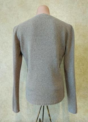 100% натуральный кашемир, базовый кашемировый свитер джемпер пуловер кофта new marikan италия размер м3 фото
