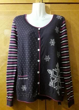 Брендова  красива  кофта ( в складі є ангора) р.16 від  marks &spencer  є нюанси
