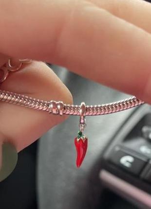 🛍️ шарм - подвеска красный перец 🌶️4 фото