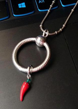 🛍️ шарм - подвеска красный перец 🌶️2 фото