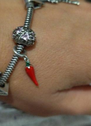 🛍️ шарм - подвеска красный перец 🌶️5 фото