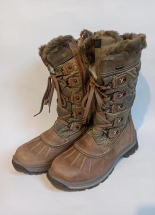 Теплі чобітки німецького бренду pier one.брендове взуття сток