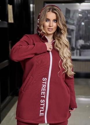 Костюм жіночий спортивний теплий розміри 48-58