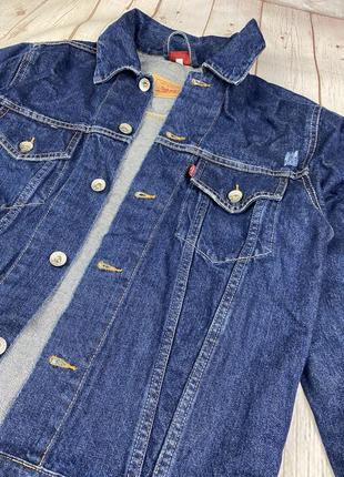 Джинсовка джинсова куртка levis  осінь/весна жіночий піджак джинс4 фото