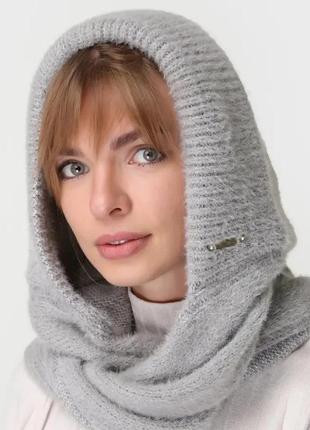 Капор шапка шарф косинка