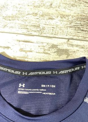 Чоловіча спортивна футболка under armour компресійна pro combat термо майка реглан7 фото