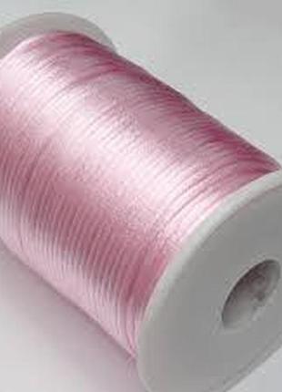 Шнур корсентый розовый 3 мм