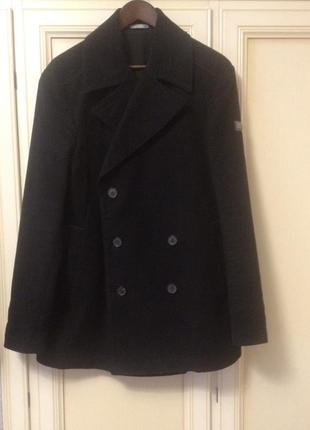 Пальто мужское короткое  бренд trussardi весна-осень размер 521 фото