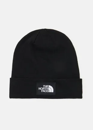 Шапка the north face чорна  unisex