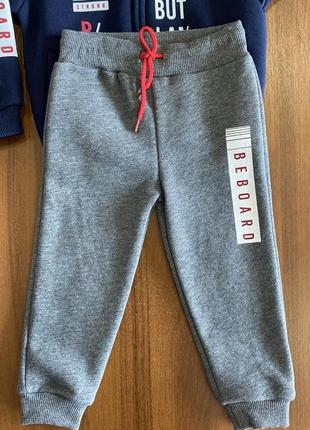 Костюм на флисе для мальчика bizizo kids 1262 98-104 см синий