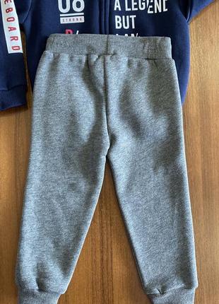 Костюм на флисе для мальчика bizizo kids 1262 98-104 см синий