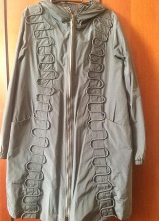 Плащ жіночий модний демісезонний капюшон , бренд phoenix.р.48 .