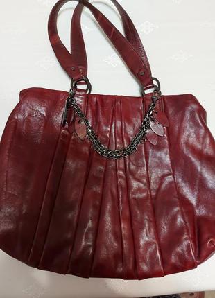 Dkny   c умка из натуральной кожи