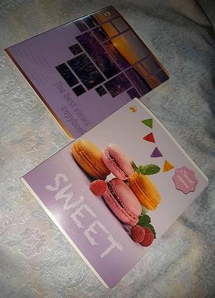 Лот зошитів на 60 аркушів (2 шт.)