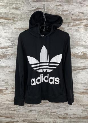 Женское худи adidas кофта толстовка с капюшоном с лампасами swoosh dri fit топ лосины