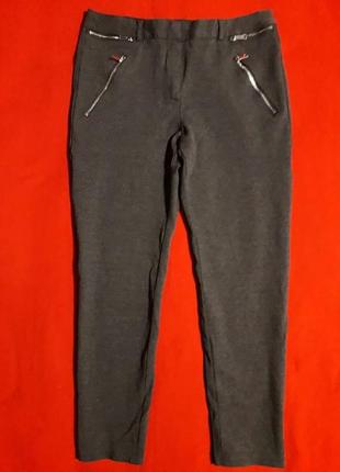 Тепленькі щільні штани жіночі з віскозою f&f