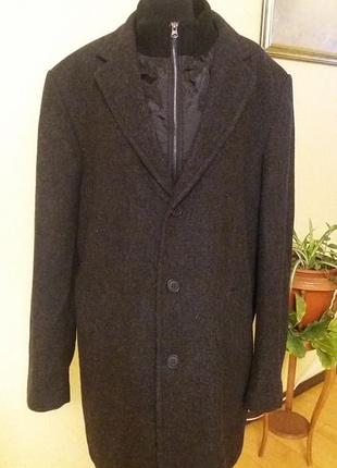 Ціна дня! трендове пальто .вовна manguun men раз.54-56