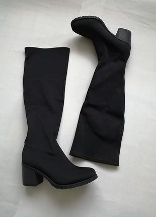 Сапоги ботфорты чулки