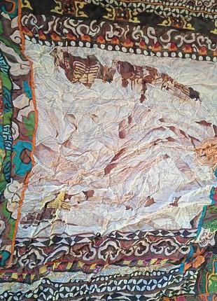 Большой платок hermes.