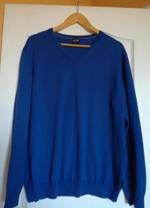 Пуловер чоловічий 100% меріносова вовна від преміум olimp