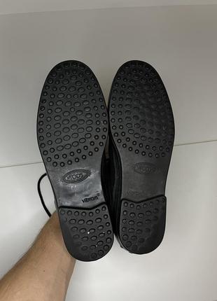 Оригиналіні туфлі tod’s brogue 42.5 розмір 27.2 см9 фото