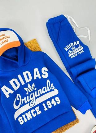 Крутий теплий костюм adidas7 фото