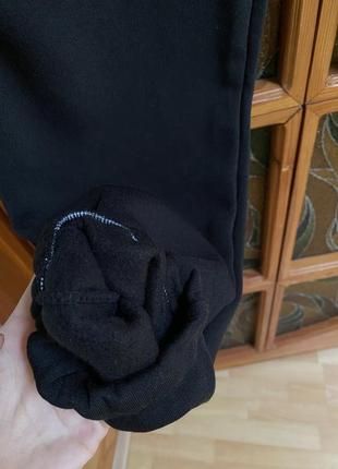 Теплі чорні спортивні штани 🖤🖤🖤10 фото