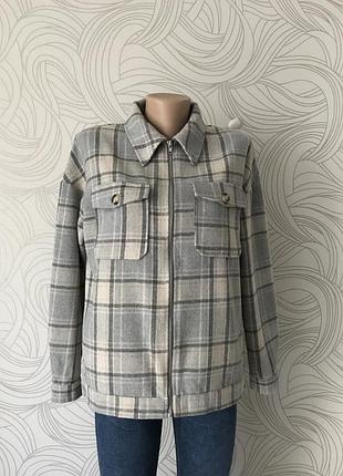 Шерстяная рубашка/пиджак «lt clothing» шерсть