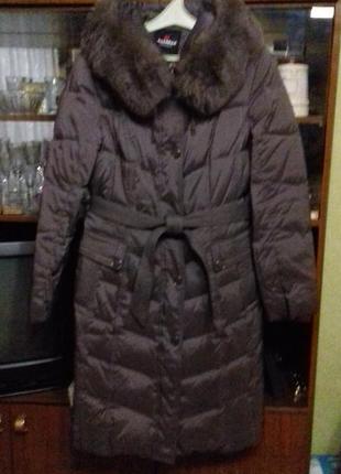 Фирменный пуховик мао мао мао.