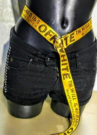 Моднейший пояс ремень атласный текстиль в надписях