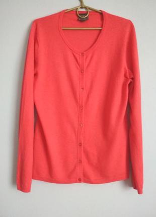 Cashmere collection яскрава кофтинка з тонкого кашеміру