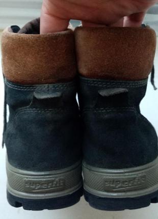 22 см. подростковые термо ботинки  superfit  gore-texоригинал, германия. .4 фото