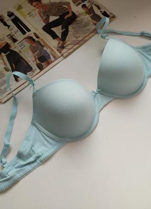 Бюстгалтер мятного кольору без пуш-ап c&a, eur 80d/80д