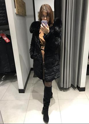 Шуба з кролика