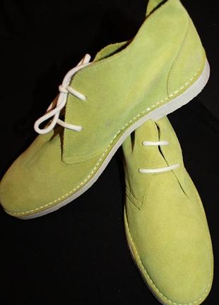 Сток. дезерты studio размер 42. замша. made in italy.