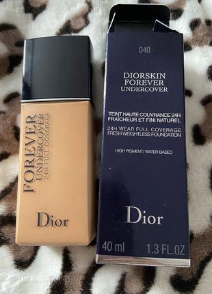 Тональный крем dior forever undercover 040