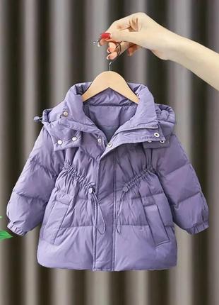 Куртка курточка для дівчинки дитяча плащик пальто