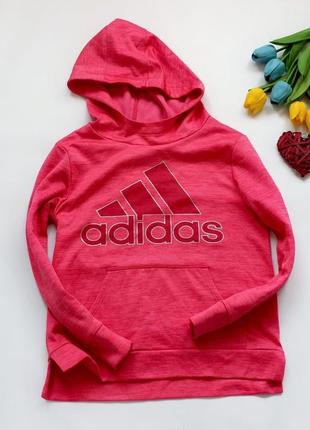 Кофта спортивна, худі adidas (оригінал) 7-8 років 2
