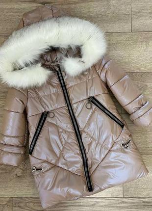 Зимова куртка, пальто для дівчаток
