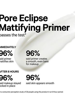 Milk makeup pore eclipse mattifying + blurring makeup primer матуючий праймер затирка для пор4 фото