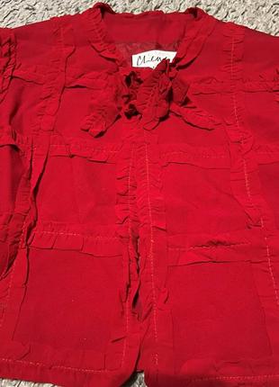 Оригинал.фирменный,эффектный пиджак-жакет moschino cheap & chic2 фото
