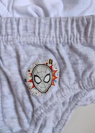 Плавки трусы набор комплект marvel spider man 🕷️🕸️ возраст 4-5лет3 фото