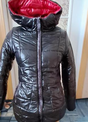 Пуховичок, куртка двостороння, демісезонна куртка 4