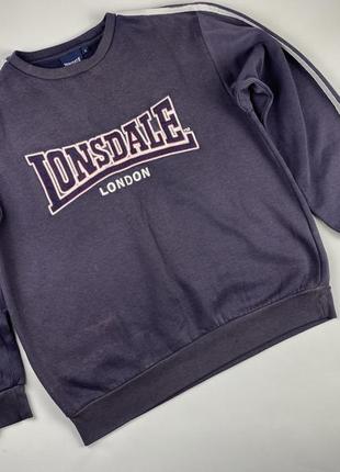 Винтажный свитер lonsdale