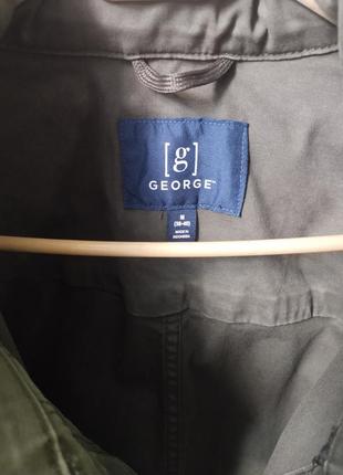 Мужская  котоновая куртка george4 фото