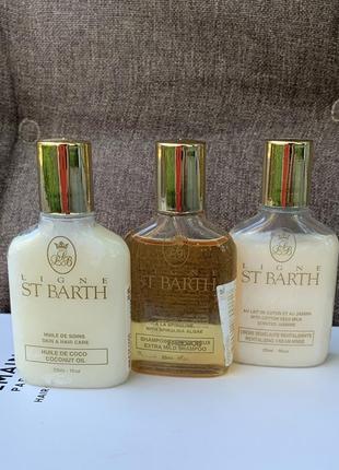 Набір ligne st barth extra mild shampoo + revitalizing cream rinse + coconut oil