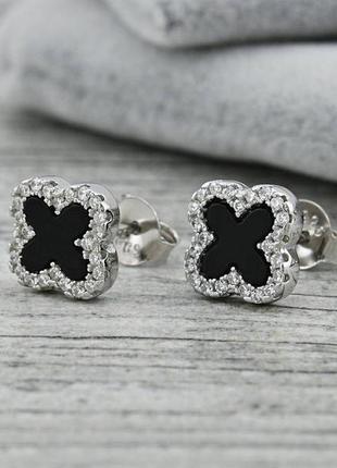 Срібні сережки