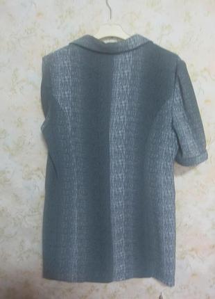 Піджак довгий з коротким рукавом