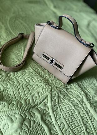 Сумка бежева саме для тебе 🎀