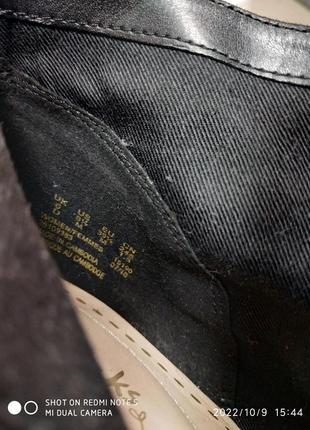 Стильные замшевые кожаные ботинки clarks р.39-39.58 фото